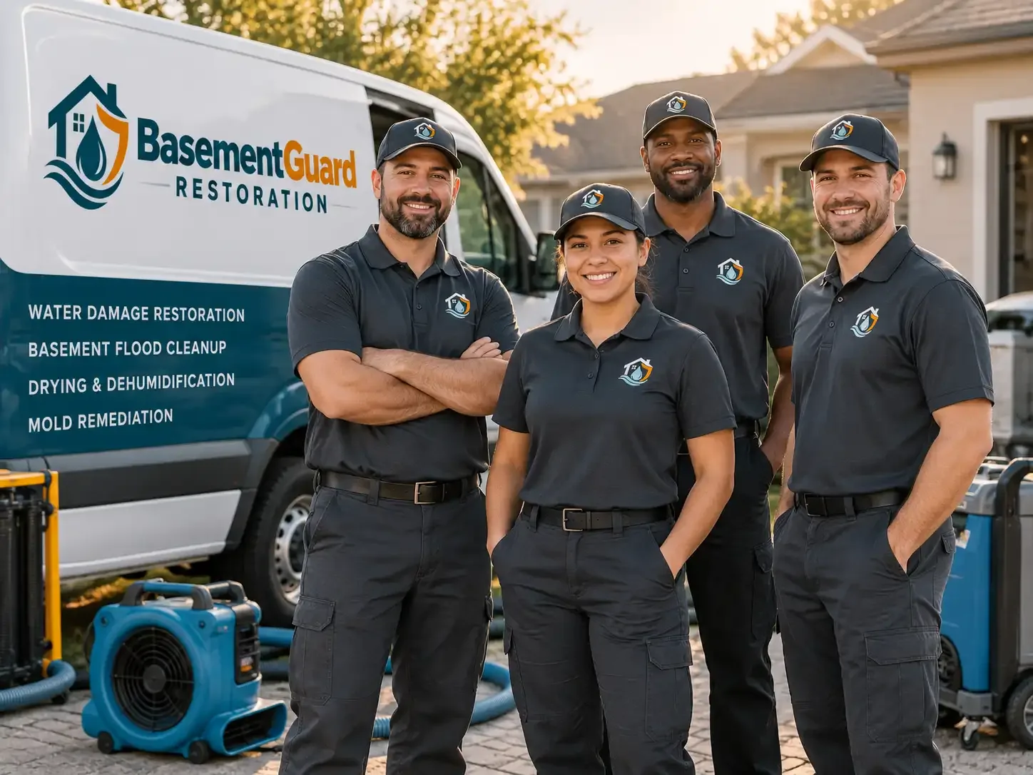 Basement Water Damage Restoration company in Redding, IA